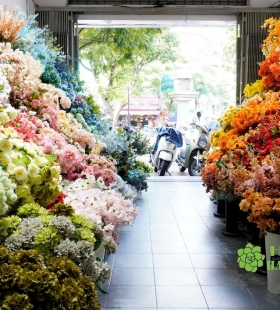 cửa hàng hoa lụa cao cấp quận 5 tp hcm