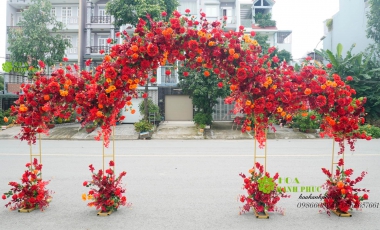 địa chỉ bán cổng hoa lụa đẹp nhất tại thành phố hồ chí minh 